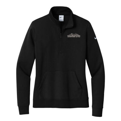 Nike Club Fleece Swoosh 1/2 Zip - Ladies Thumbnail